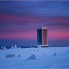 Sonnenuntergang am Brocken