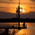 Sonnenuntergang am Brombachsee