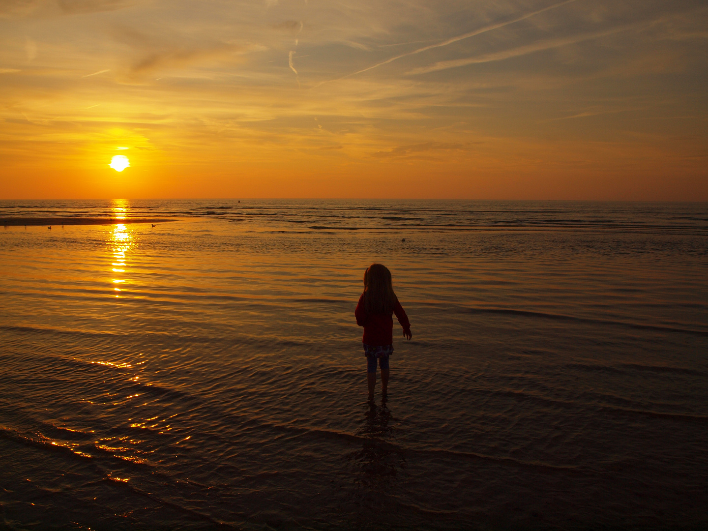 Sonnenuntergang am Brouwersdam 2