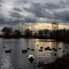 Sonnenuntergang am Bruchsee