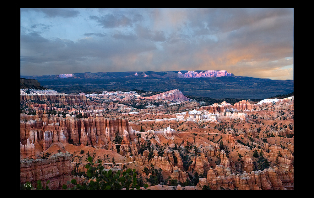 Sonnenuntergang am Bryce Canyon