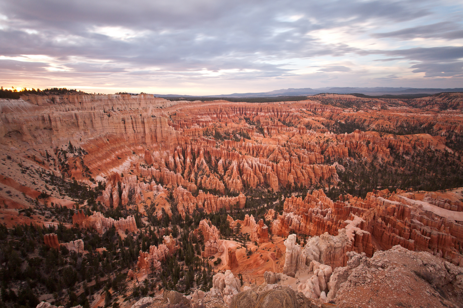 Sonnenuntergang am Bryce Canyon