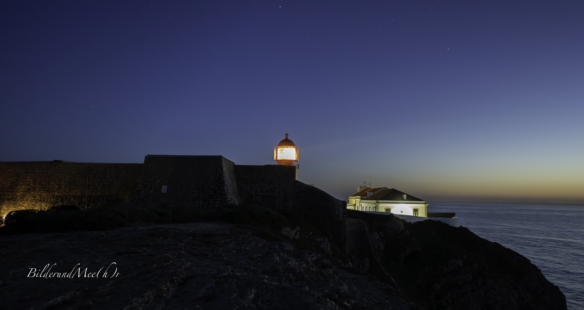 Sonnenuntergang am `Cabo de Sao Vicente`