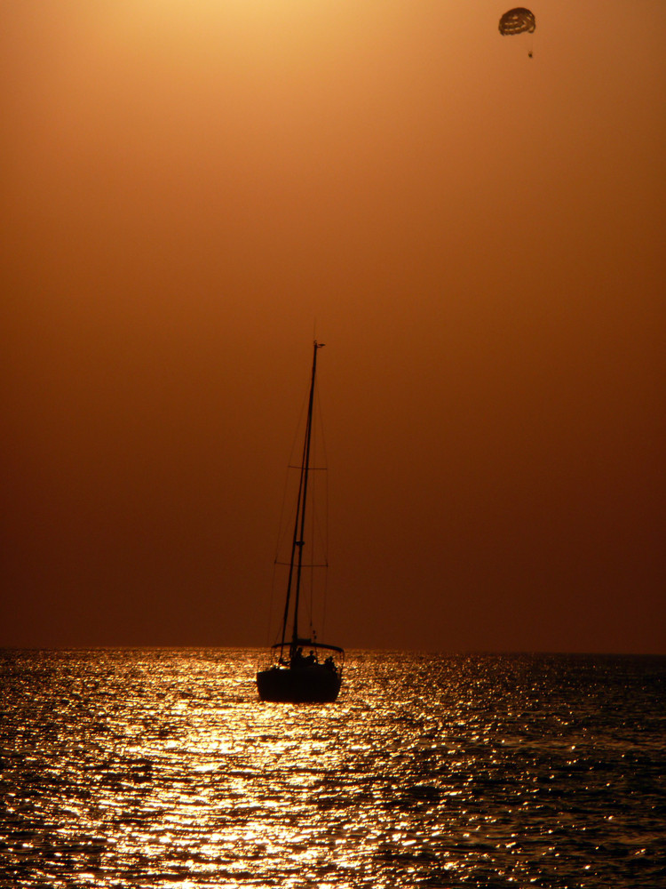 Sonnenuntergang am Cafe del mar