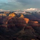 Sonnenuntergang am Canyon