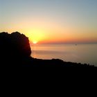 Sonnenuntergang am Cap de Formentor auf Mallorca