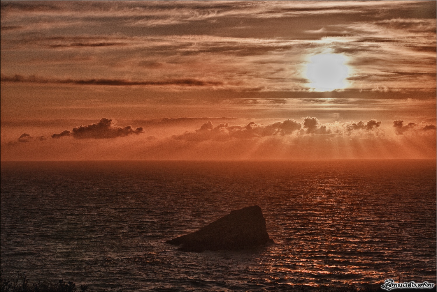 Sonnenuntergang am Cap Fréhel