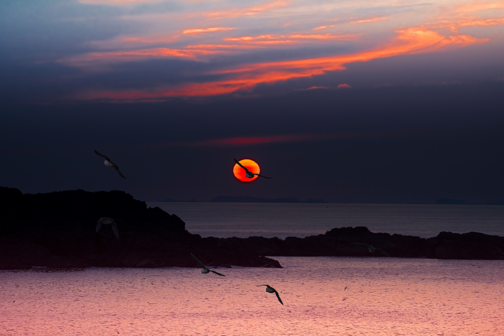 Sonnenuntergang am Cape Bonavista