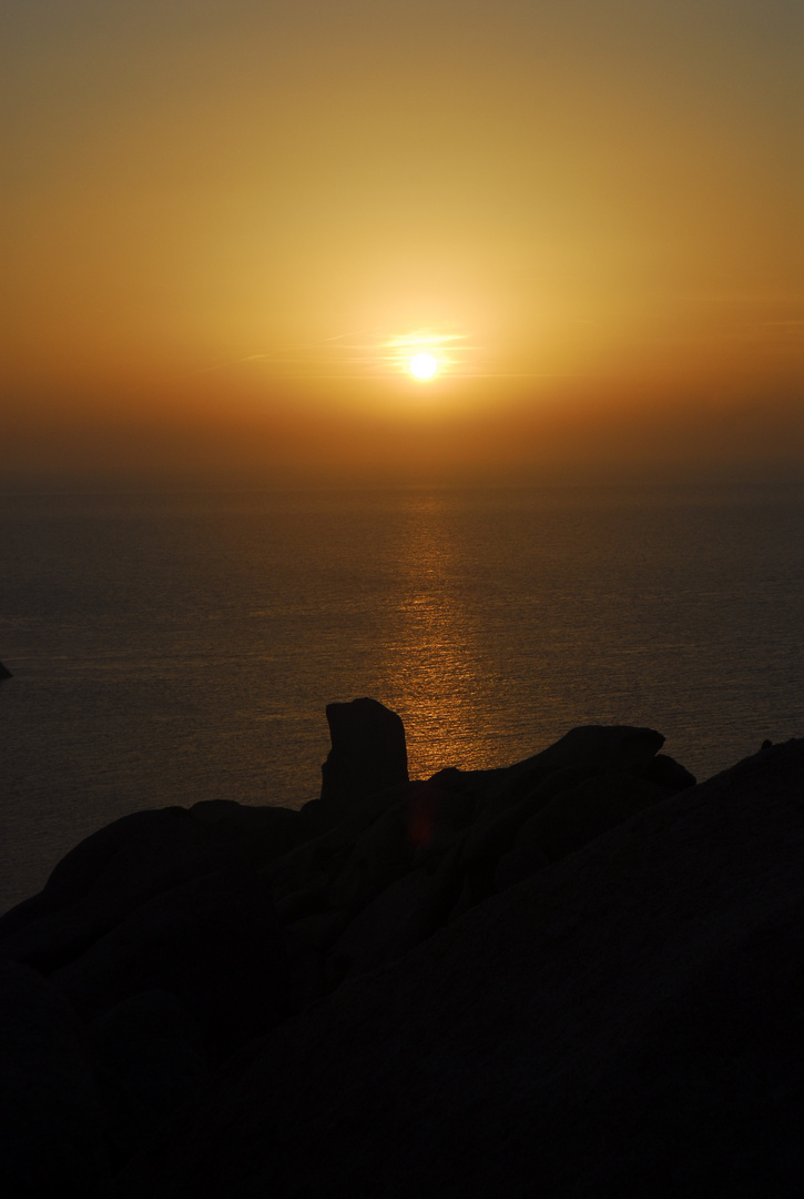 Sonnenuntergang am Capo Testa - Sardinien