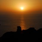 Sonnenuntergang am Capo Testa - Sardinien