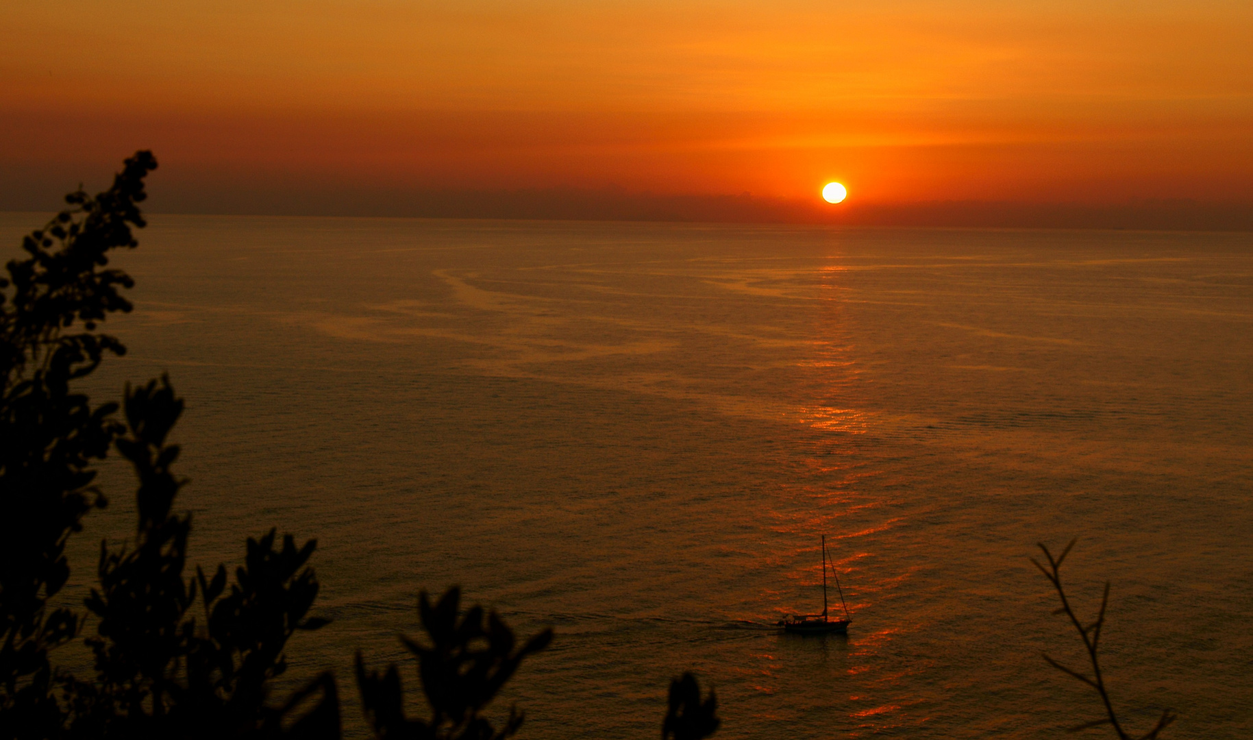 Sonnenuntergang am Capo Vaticano