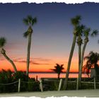 Sonnenuntergang am Charlotte Harbor in Florida, USA