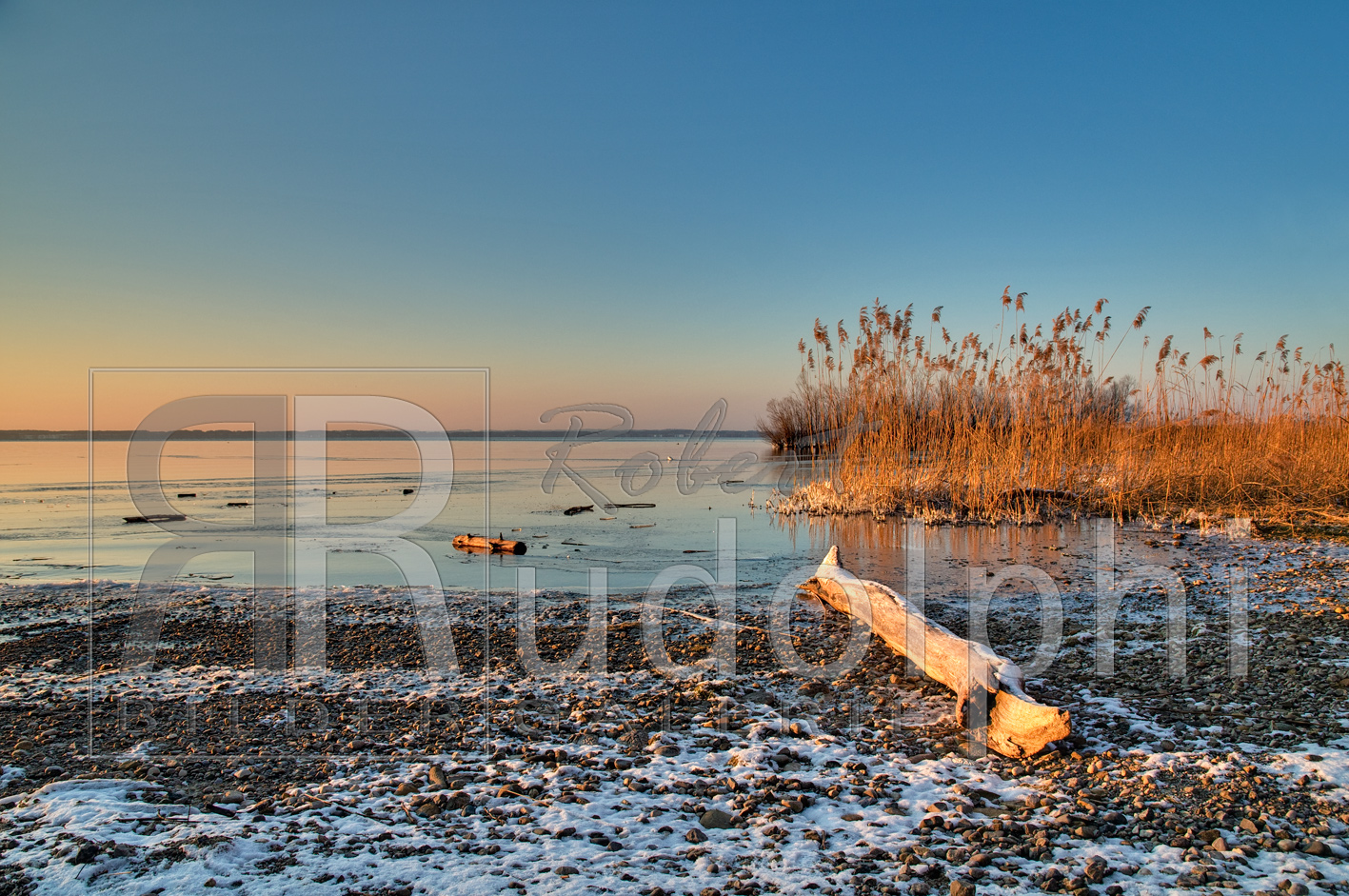 Sonnenuntergang am Chiemsee