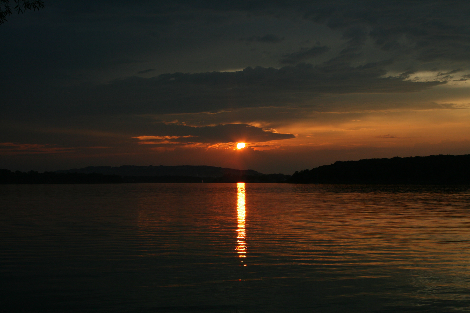 Sonnenuntergang am Chiemsee