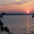 Sonnenuntergang am Chiemsee 2