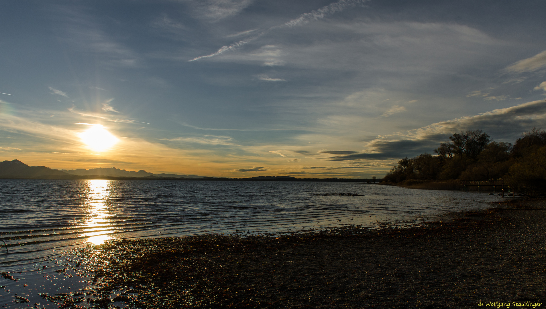 Sonnenuntergang am Chiemsee (2)