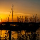 Sonnenuntergang am Chiemsee