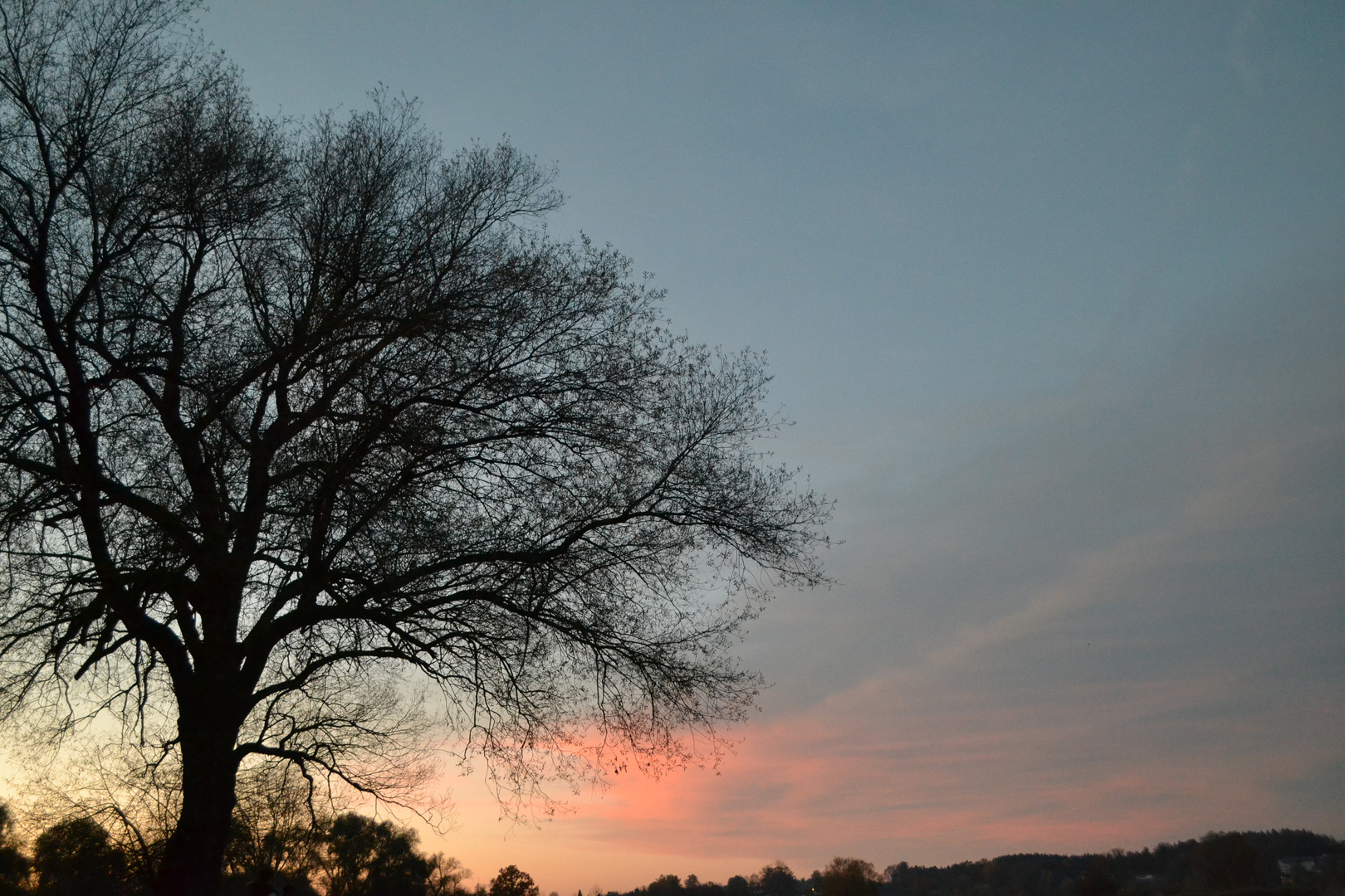 Sonnenuntergang am Chiemsee