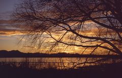 Sonnenuntergang am Chiemsee