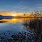 Sonnenuntergang am Chiemsee