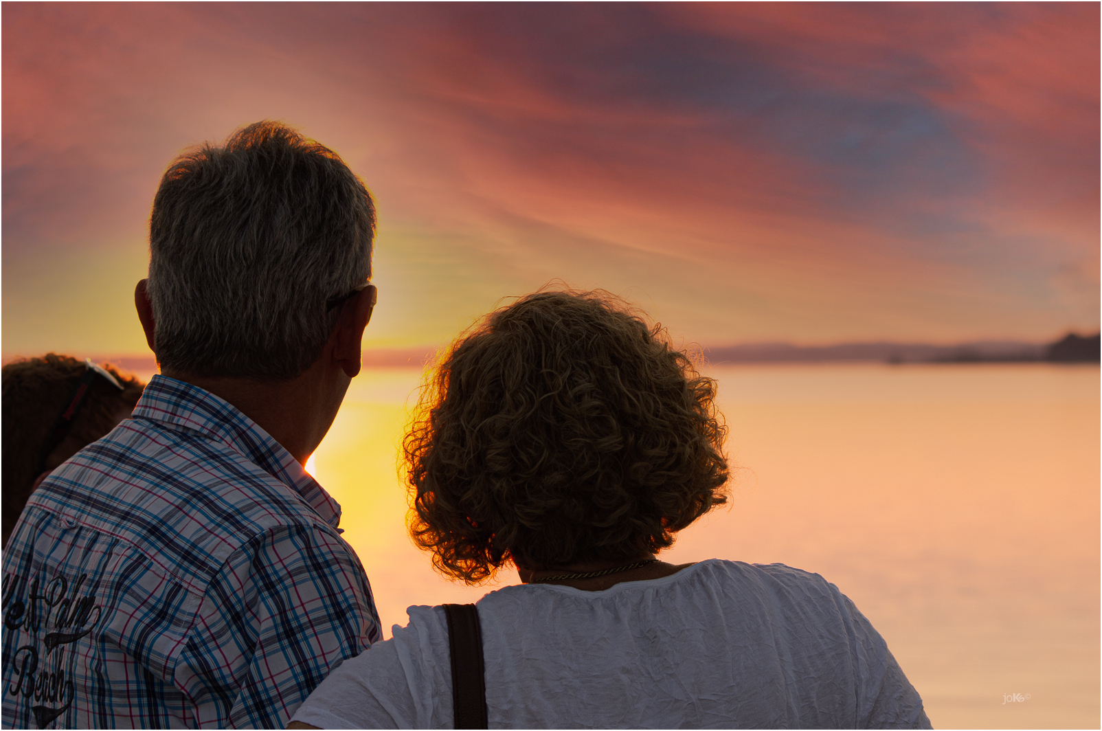 Sonnenuntergang am Chiemsee