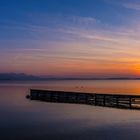 Sonnenuntergang am Chiemsee