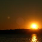 Sonnenuntergang am Chiemsee