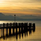 Sonnenuntergang am Chiemsee