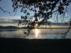 Sonnenuntergang am Chiemsee