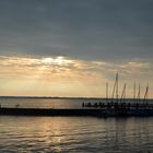 Sonnenuntergang am Chiemsee