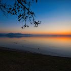 Sonnenuntergang am Chiemsee