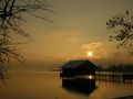 Sonnenuntergang am Chiemsee von Lachmitmir 