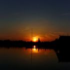 Sonnenuntergang am Chiemsee