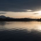 Sonnenuntergang am Chiemsee