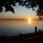 Sonnenuntergang am Chiemsee