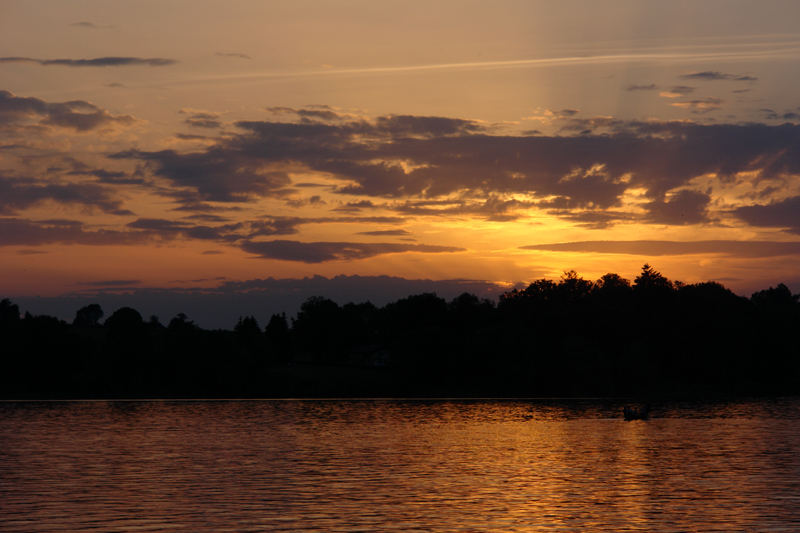 Sonnenuntergang am Chiemsee...Teil II