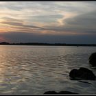 Sonnenuntergang am Cospudener See
