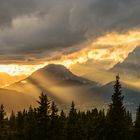 Sonnenuntergang am Dachstein