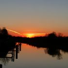 Sonnenuntergang am Datteln-Hamm-Kanal