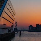 Sonnenuntergang am Dockland 3