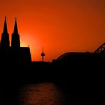 Sonnenuntergang am Dom