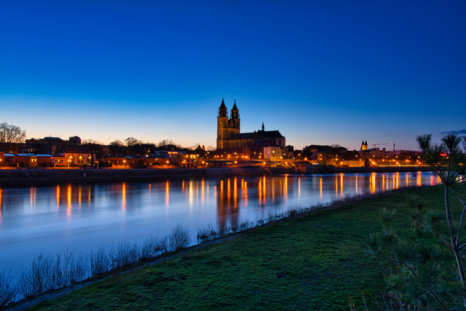 Sonnenuntergang am Dom