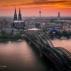 Sonnenuntergang am Dom