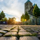 Sonnenuntergang am Dom zu Münster