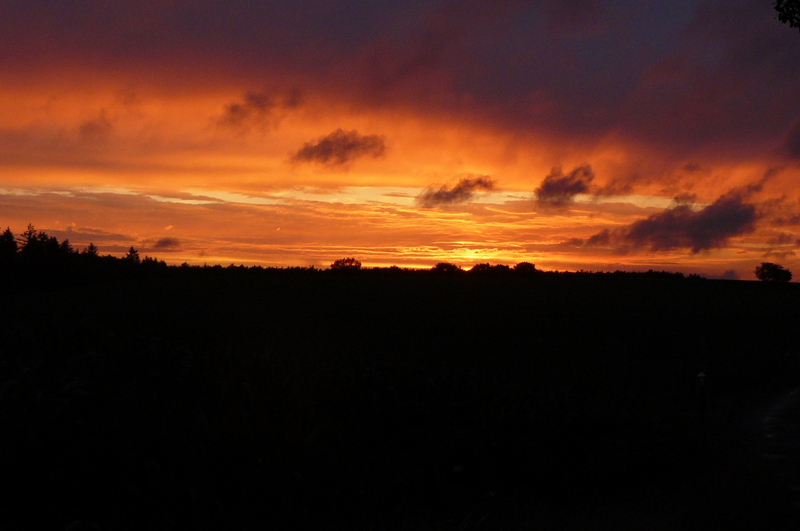 Sonnenuntergang am Doonersberg