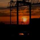 Sonnenuntergang am Dortmunder Hafen