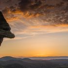 Sonnenuntergang am Drachenfels