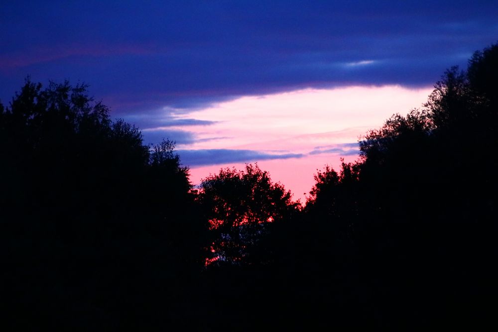 Sonnenuntergang am Drachenfest