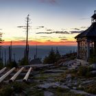 Sonnenuntergang am Dreisesselberg -2-