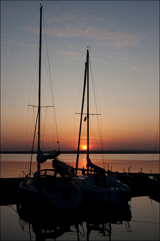 Sonnenuntergang am Dümmer